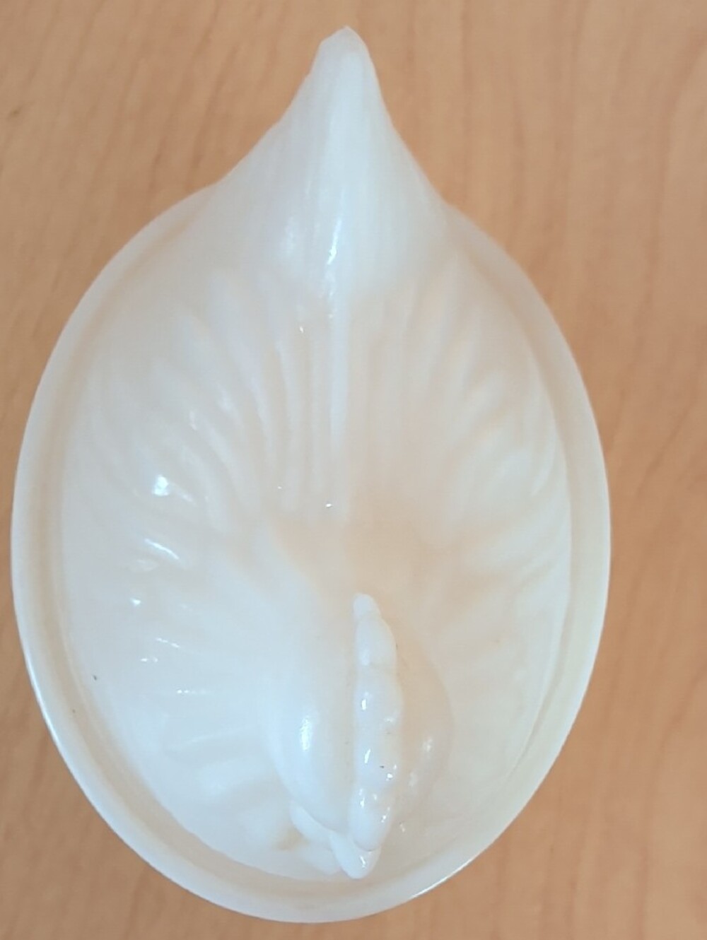VTG. Hazel Atlas White Milk Glass Hen on Nest Trinket Dish - White - Picture 5 of 11